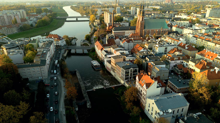 fotografia z drona opole
